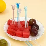 مجموعة شوك فاكهة مكونة من 50 قطعة