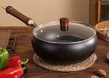 حلة ووك بالغطاء مقاس 24 سم