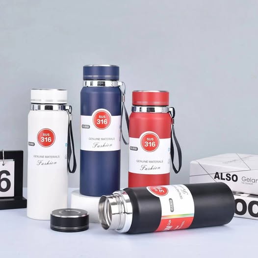 "ترمس حرارى ألوان٨٠٠ مللي "