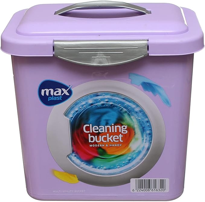 علبة بلاستيك لتخزين مسحوق الغسيل ماكس