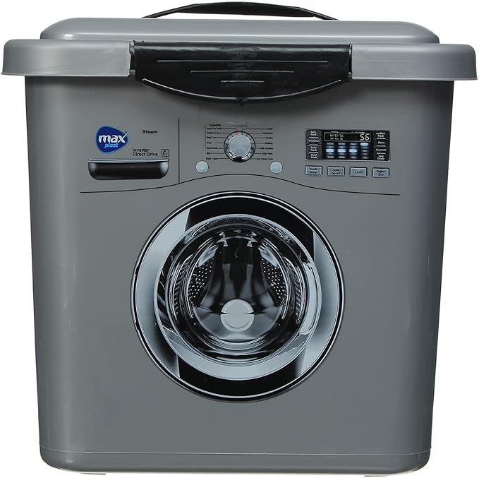 علبة بلاستيك لتخزين مسحوق الغسيل ماكس