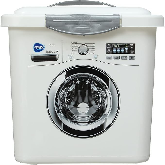 علبة بلاستيك لتخزين مسحوق الغسيل ماكس