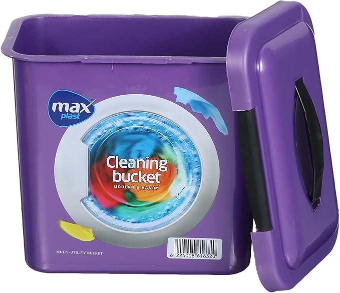 علبة بلاستيك لتخزين مسحوق الغسيل ماكس